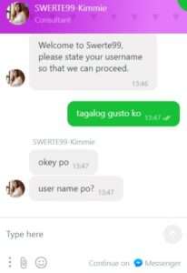 Swerte99 tagalog and english customer support