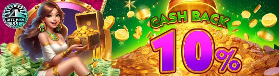 Milyon88 biggets cashback 10 percent