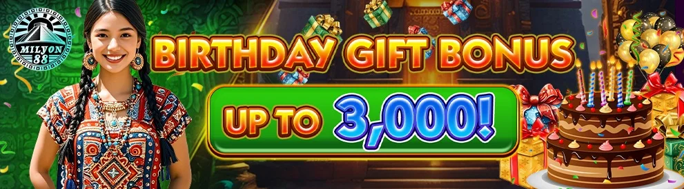 Casino Birthday Bonus at Milyon88