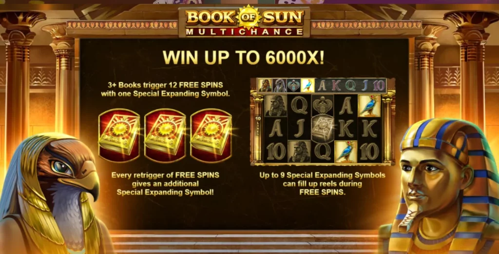 Book of Sun choice slot