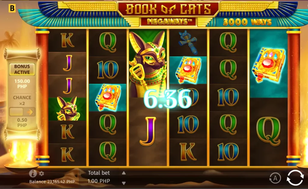 Book of cats slot BGaming