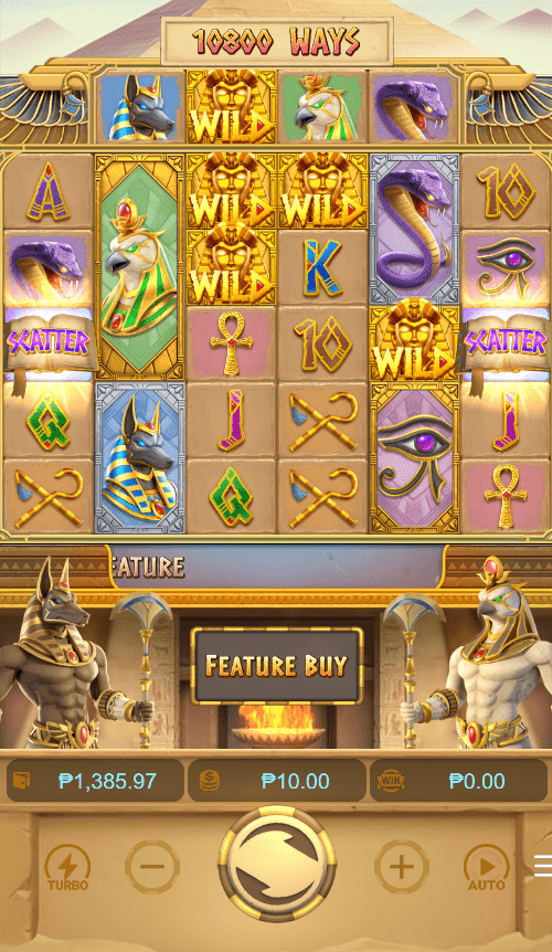 Wild Symbols at EGYPT's Book of Mystery slot