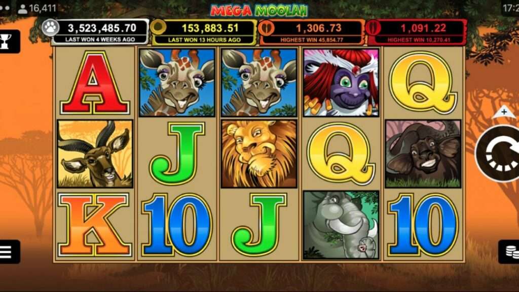 Mega Moolah Progressive Jackpot slot